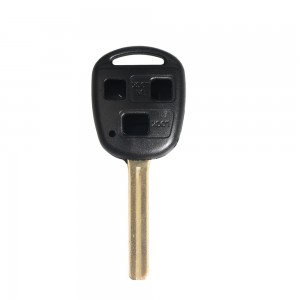 Remote Key Shell 3 Button Without Logo TOY40(Long) For Lexus 5pcs/lot
