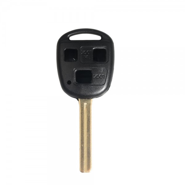 Remote Key Shell 3 Button Without Logo TOY40(Long) For Lexus 5pcs/lot