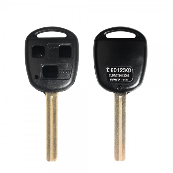 Remote Key Shell 3 Button Without Logo TOY40(Long) For Lexus 5pcs/lot
