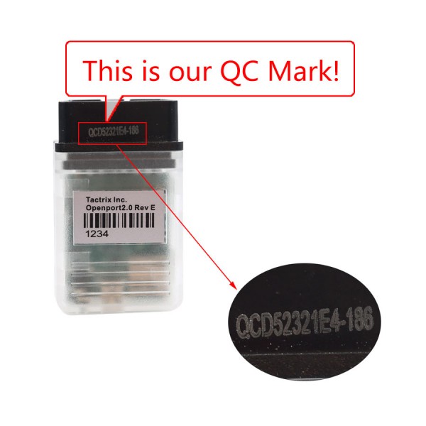 Tactrix Openport 2.0+ECUFLASH Cable For Toyota, Jaguar And LandRover Diagnose with Brand New Chip
