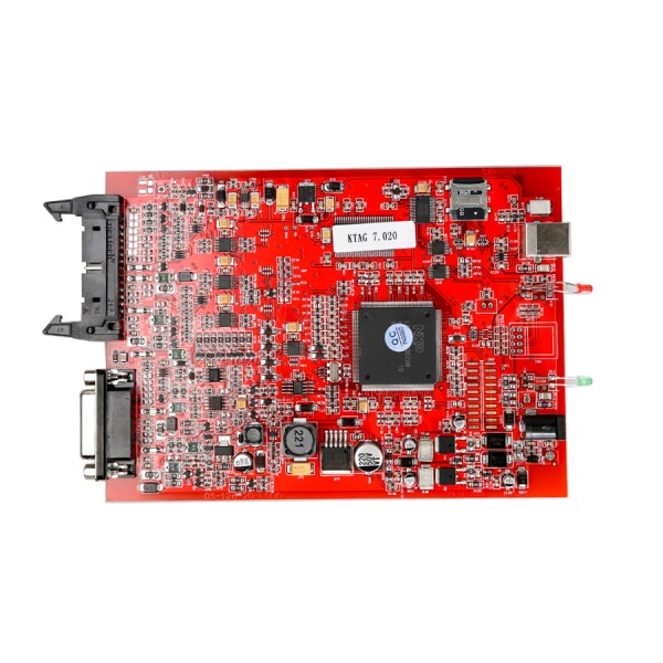 [UK Ship No Tax] V2.25 KTAG EU Online Version Firmware V7.020 K-TAG Master with Red PCB No Tokens Limitation Free Shipping by DHL
