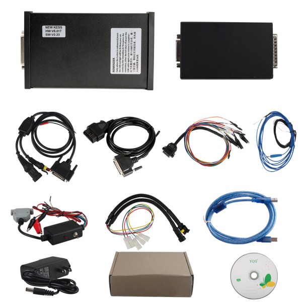 [UK Ship No Tax] Newest V2.47 KESS V2 V5.017 Manager ECU Tuning Kit Master Version with Reset Button No Token Limitation for Both Car and Trucks