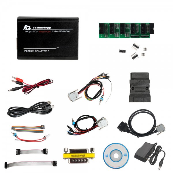 Latest Version V54 FGTech Galletto 4 Master BDM-Tricore-OBD Function ECU Programmer With Multi Language