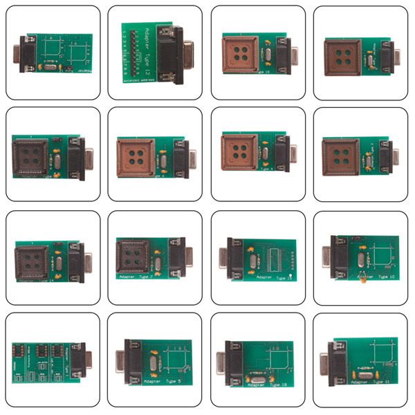 NEW Full Adaptors for All UPA USB Programmer