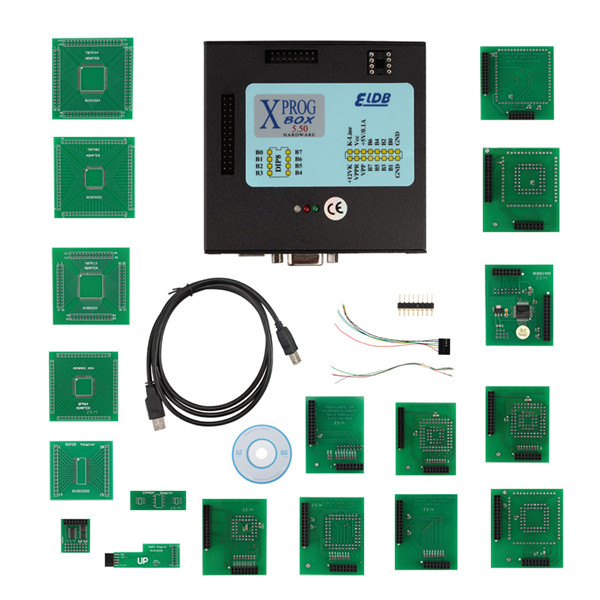 Latest Version XPROG-M V5.50 Box ECU Programmer X-PROG M Support MCU