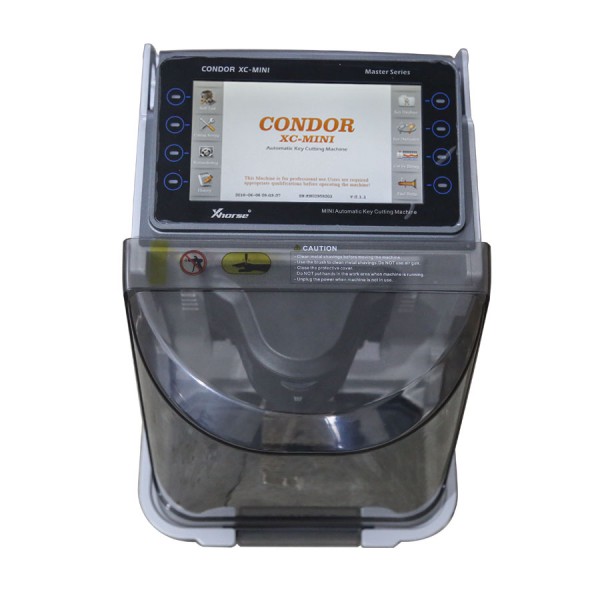 Original iKeycutter CONDOR XC-MINI Automatic Key Cutting Machine Three Years Warranty Get Latest Database Free Shipping by DHL