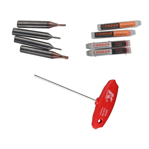 Original iKeycutter CONDOR XC-MINI Automatic Key Cutting Machine Three Years Warranty Get Latest Database Free Shipping by DHL