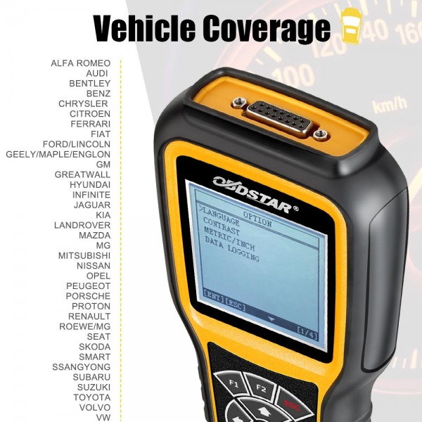 [US/UK Ship] OBDSTAR X300M Special for Odometer Adjustment and OBDII Support Mercedes Benz & MQB VAG KM Function