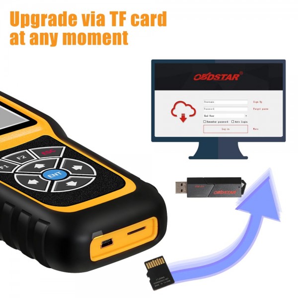 [US/UK Ship] OBDSTAR X300M Special for Odometer Adjustment and OBDII Support Mercedes Benz & MQB VAG KM Function
