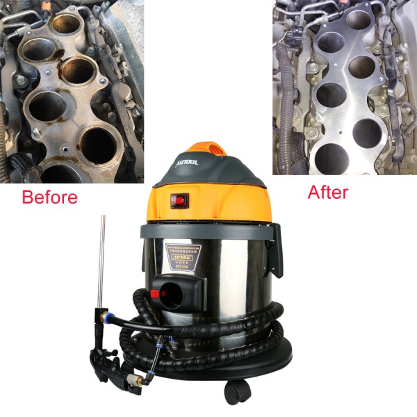AUTOOL HTS558 Car Engine Carbon Deposition Cleaner Intake Pipe Valve Clean Machine Auto Decarbonizing Automotive Decarbon Wash