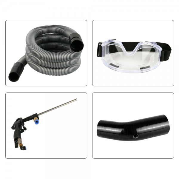 AUTOOL HTS558 Car Engine Carbon Deposition Cleaner Intake Pipe Valve Clean Machine Auto Decarbonizing Automotive Decarbon Wash