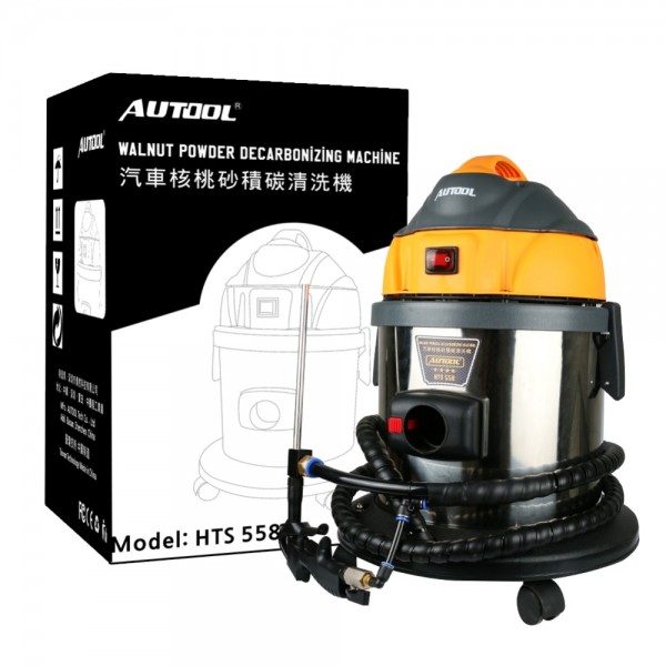 AUTOOL HTS558 Car Engine Carbon Deposition Cleaner Intake Pipe Valve Clean Machine Auto Decarbonizing Automotive Decarbon Wash