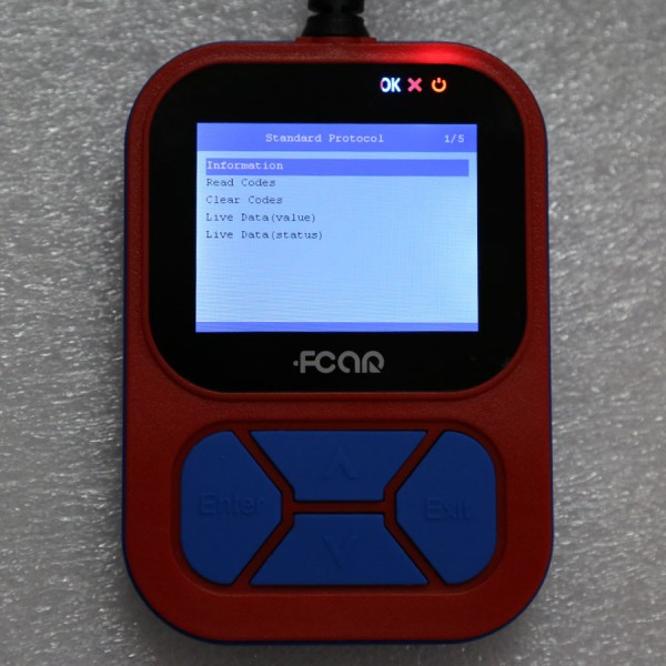 Exclusive Sale Fcar F502 Heavy Duty Handheld Code Reader for J1939 and J1708 Truck Scanner