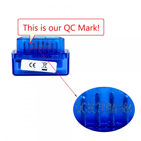 MINI ELM327 Bluetooth OBD2 Hardware V2.1 Software V2.1