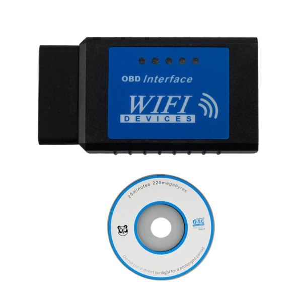 V1.5 ELM327 OBDII WiFi Diagnostic Wireless Scanner for Apple iPhone Touch