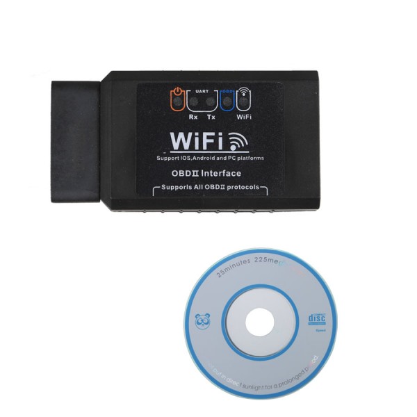 ELM327 WIFI OBD2 EOBD Scan Tool Support Android and iPhone/iPad Software V2.1