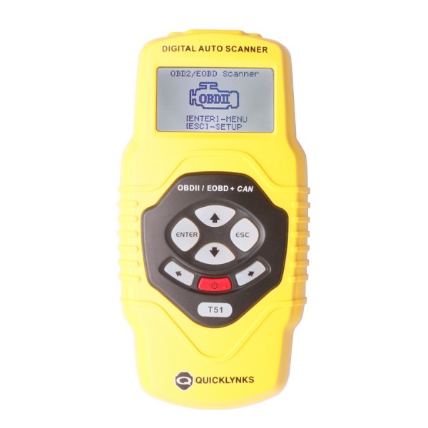 Auto Scanner OBDII EOBD JOBD Can Car Scanner T51 Online Update Support Multi-languages