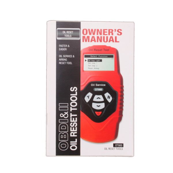 Oil Service and Airbag reset Tool OT900 (Multilingual Updatable)