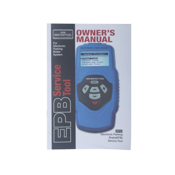 Electronic Parking Brake (EPB) EP21 Service Tool (Multilingual Updatable) One Year Warranty