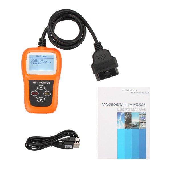 [Ship from US] Mini V-A-G505 Super Professional VW/AUDI Scanner