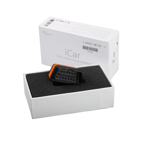 Vgate iCar 2 Bluetooth Version ELM327 OBD2 Code Reader iCar2 For Android/ PC (Six Color Available)