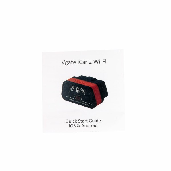 Vgate iCar 2 WIFI Version ELM327 OBD2 Code Reader iCar2 For Android/ IOS/PC