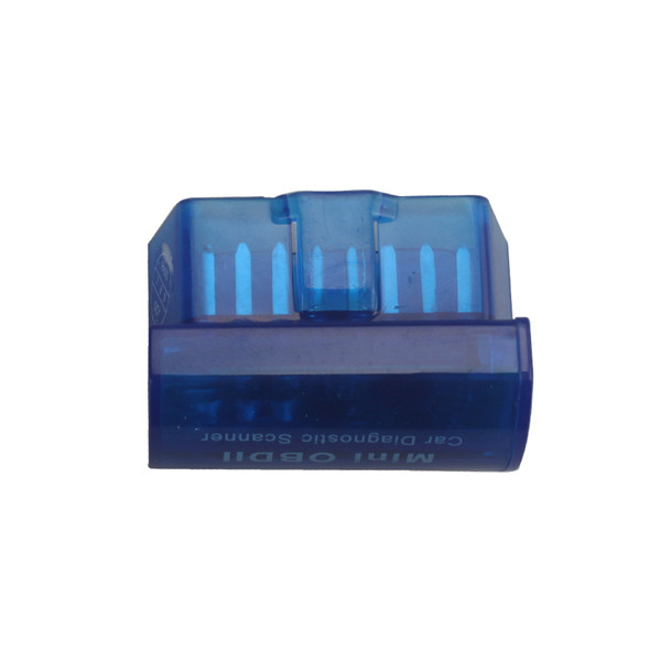 Mini OBDII Car Diagnostic Scanner for Android and Windows (Blue/Black/White)