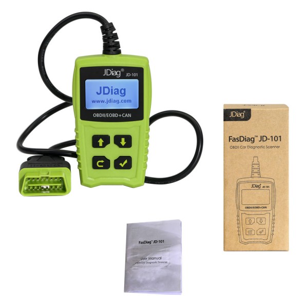 JDiag JD101 OBDII EOBD CAN Code Scanner