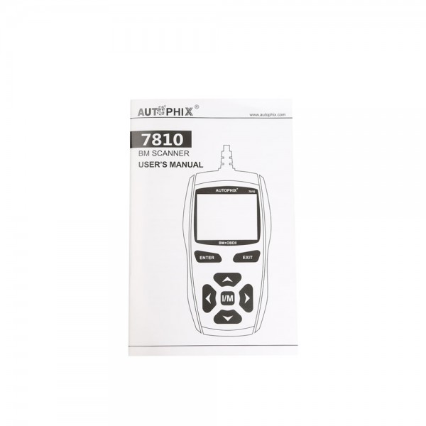 Autophix 7810 Diagnostic Tools Oil Service Reset SAS EPB Engine Code Reader For BMW Mini