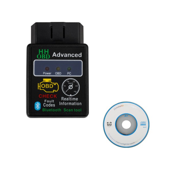 V2.1 Mini Bluetooth ELM327 OBD HH OBDII Car Diagnostic Scanner 3231Chip Works on Android/Symbian/Windows