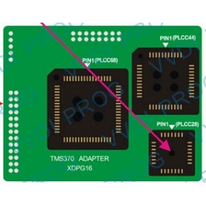 Xhorse VVDI Prog TMS370 (PLCC28\PLCC44\PLCC68) Adapter