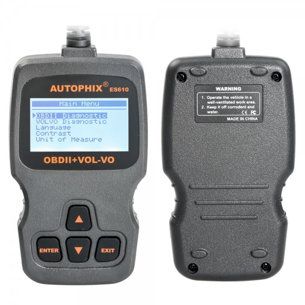 Autophix ES610 Professional Auto OBD2 EOBD Diagnostic Tool for Volvo