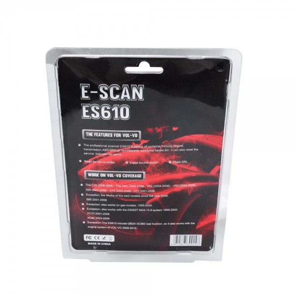 Autophix ES610 Professional Auto OBD2 EOBD Diagnostic Tool for Volvo