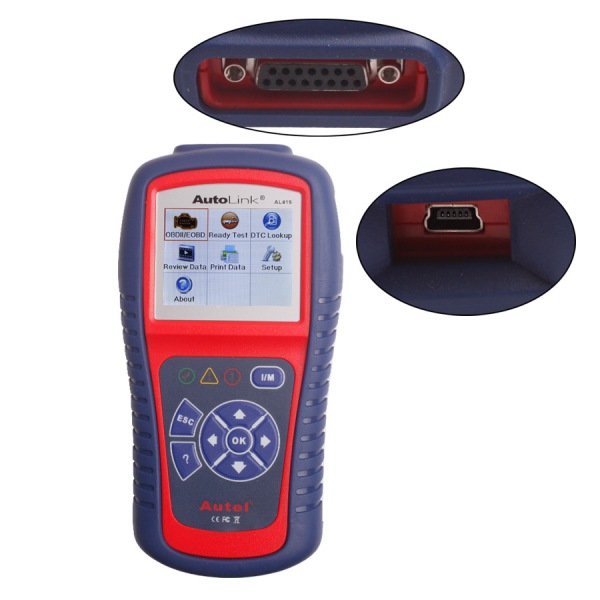 Original Autel AutoLink AL419 OBDII and CAN Scan Tool Support Online Update