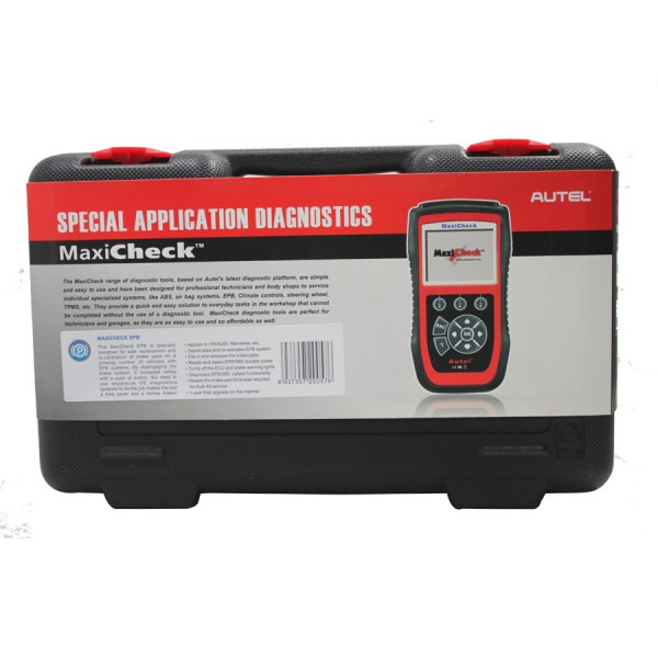 Original Autel MaxiCheck-EPB Brake Pads Replacement And Recalibration Clears EPB/SBC Trouble Codes User Friendly Simple And Easy To Use