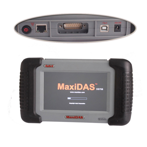  Original Autel MaxiDAS® DS708 Spanish+English Version Wireless Scanner Support
