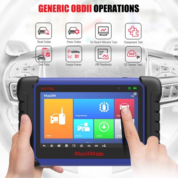 Original Autel MaxiIM IM508 ADVANCED IMMO & KEY PROGRAMMING Perfect Replacment of AURO OtoSys IM100