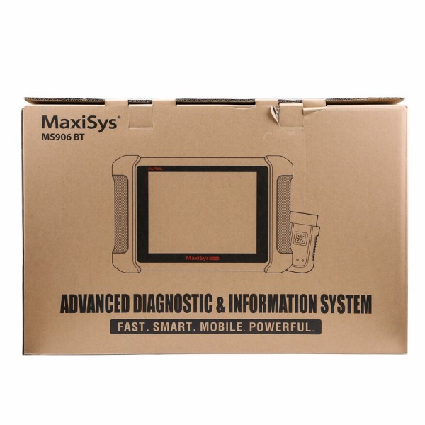 [US/UK Ship No Tax] AUTEL MaxiSys MS906BT Advanced Wireless Diagnostic Devices for Android Operating System One Years Free Update Online