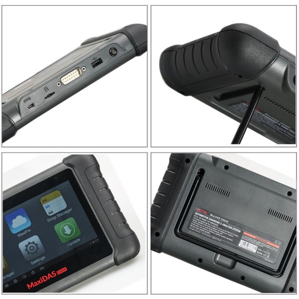 [UK Ship] Original Autel MaxiDAS DS808 Tablet Diagnostic Tool Full Set Support Injector Coding & Key Coding Free Update Online