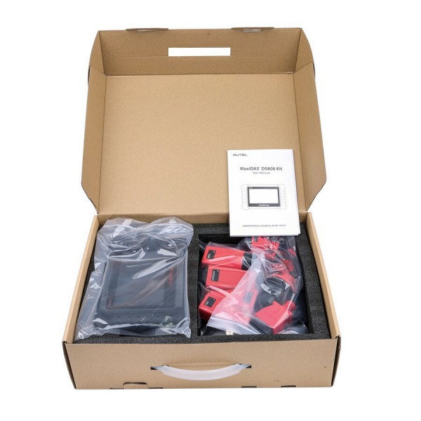 [UK Ship] Original Autel MaxiDAS DS808 Tablet Diagnostic Tool Full Set Support Injector Coding & Key Coding Free Update Online