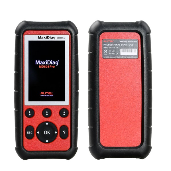 [UK Ship No Tax] Autel MaxiDiag MD808 Pro All Modules Scanner Code Reader (MD802 ALL+MaxicheckPro) Free Update Online
