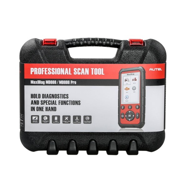 [UK Ship No Tax] Autel MaxiDiag MD808 Pro All Modules Scanner Code Reader (MD802 ALL+MaxicheckPro) Free Update Online