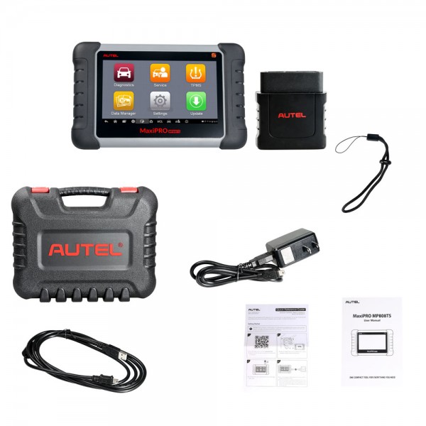 [UK Ship No Tax] Autel MaxiPRO MP808TS Automotive Diagnostic Scanner with TPMS Service Function and Wireless Bluetooth