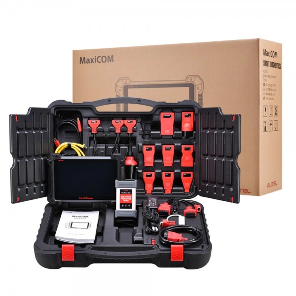 [UK Ship No Tax] Autel MaxiCOM MK908P Pro Full System Diagnostic Tool with J2534 ECU Programming Multi-Language