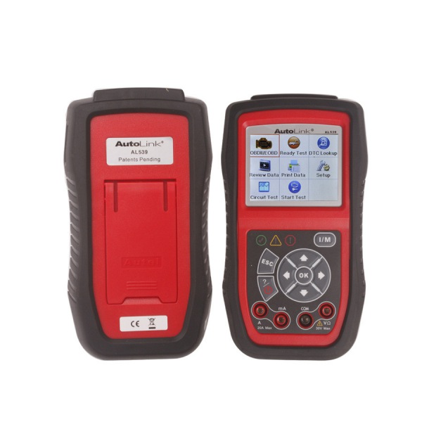 Original Autel AutoLink AL539 OBDII/CAN SCAN TOOL Internet Update Multilingual Menu Ship From US
