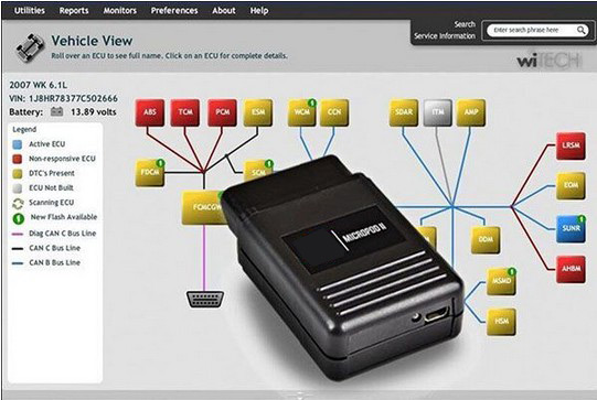 Multi-language wiTech MicroPod 2 V17.04