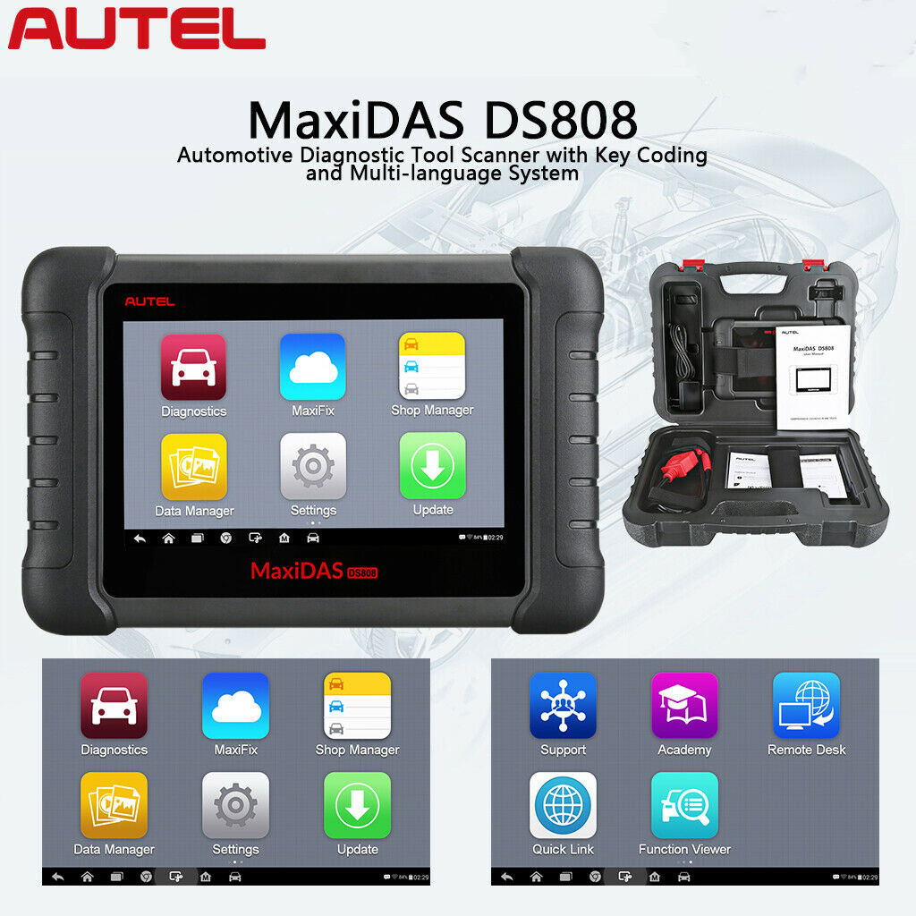 AUTEL MaxiDAS DS808 Full Set